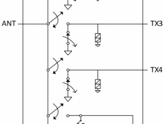 PE42850 UltraCMOS® SP5T RF Switch